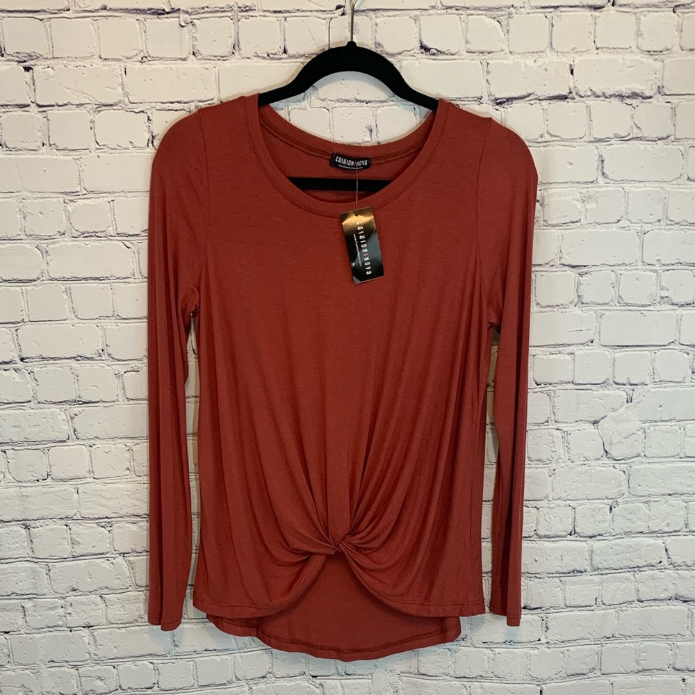 Crimson Long Sleeve Shirt